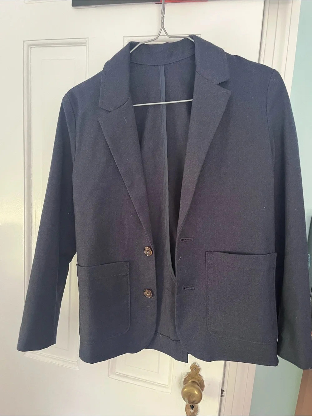 Old Navy Boy’s Dark Navy Two-Button Blazer